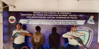 Detienen a «El Niño Rata» y a «Tardan» con material estratégico en La Chinita