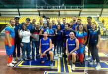 Preselección nacional de baloncesto con discapacidad llegó a Carirubana