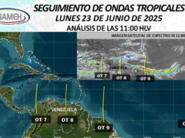 Este es el reporte del tiempo en Falcón del lunes #23Jun