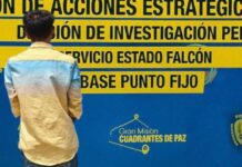 Detienen a solicitado en Caja de Agua