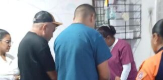 Tres lesionados por deslizamiento de moto entre ellos una niña de tres años