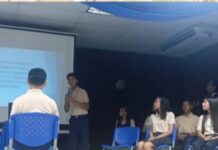 Estudiantes demuestran el amor a su colegio en trabajo comunitario