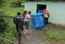 Más de 170 familias afectadas por la crecida del río Orinoco