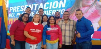 Candidatos a concejales acompañaron a María Arcaya en la presentación del Plan de Gobierno