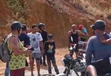 Cuatro lesionados dejó colisión de motos en Caujarao