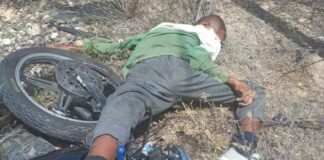Deslizamiento de moto dejó un muerto en El Cayude