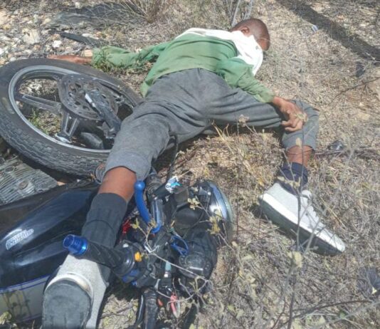 Deslizamiento de moto dejó un muerto en El Cayude