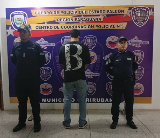 Detenido joven de 18 años por actos lascivos en Puerta Maraven