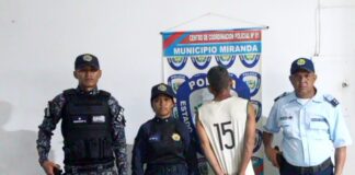 Detenido por robo y amenaza a la vida en Coro