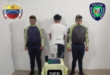 Detenido por tenencia de drogas en sector San José de Coro