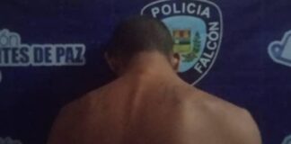 Detienen a «El Zorro» en Santa Cruz de Bucaral por violento