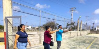 IMDC inspecciona espacios deportivos en la urbanización Pedro Manuel Arcaya
