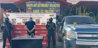 GAES Falcón detiene a zuliano que estafaba con empresa de maletín