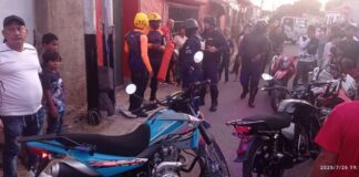 Indigente se subió en un poste y sufrió una descarga eléctrica