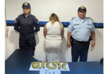 Intentó ingresar drogar en un centro policial