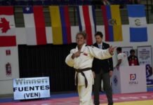 Judoca falconiana Ivette Fuentes compite en la Copa de Europa Junior en Hungría