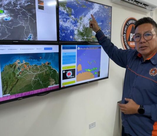 Onda tropical 19 y 20 se acercan al territorio venezolano