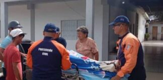 Motorizada deslizó en la curva de Guacuira