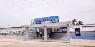 Motorizado esquivó un bache en Santa Rita y se fue al precipicio