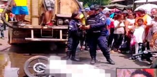 Motorizado murió aplastado por un camión cisterna