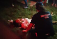 Mujer se revolcó en una moto en la Morón – Coro