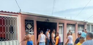 Incendio de estructura dejó una mujer y un niño con quemaduras en Las Margaritas