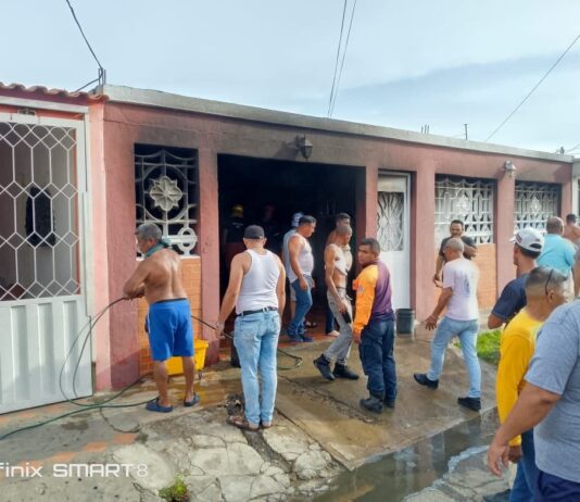 Incendio de estructura dejó una mujer y un niño con quemaduras en Las Margaritas