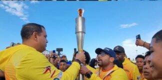 Órganos de Seguridad se despliegan para recibir Fuego Patrio de los Juegos Deportivos Nacionales Estudiantiles 2025