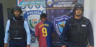 Polifalcón aprehendió a un hombre con una panela de marihuana en Chimpire