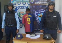 Ratifican privativa de libertad para maleante detenido en Chimpire por posesión de una panela de marihuana