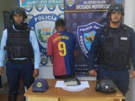 Ratifican privativa de libertad para maleante detenido en Chimpire por posesión de una panela de marihuana