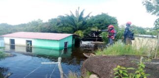 Más de 700 familias han sido atendidas en Amazonas tras afectaciones del río Orinoco