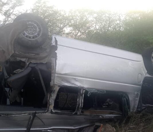 Seis lesionados dejó vuelco de vehículo en La Chapa