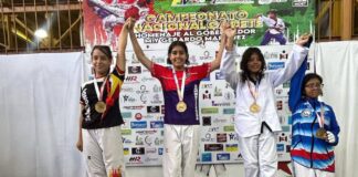Taekwondo de Falcón obtiene 3 medallas en el Campeonato Nacional Cadete