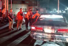 Tres lesionados dejó choque de vehículos en en el sector Las Margaritas