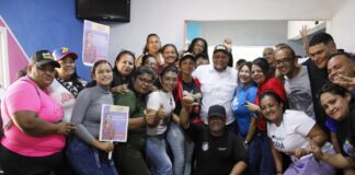 Ubch en el municipio Falcón se reúnen con el candidato Jorge Luís Díaz González