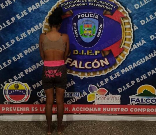 Capturan a mujer por extorsión continuada en Punto Fijo