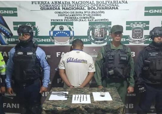 Detienen a delincuente que mantenía a ciudadana de rehén en la urbanización Los Médanos de Coro