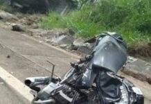 Choque entre motos dejó dos lesionados en Piritu