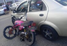 Colisión de vehículos dejó dos lesionados en Tucacas