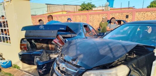 Choque de vehículos en Puerta Maraven dejó un lesionado