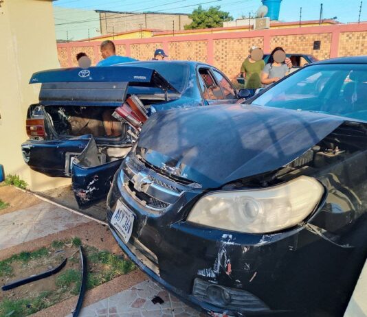 Choque de vehículos en Puerta Maraven dejó un lesionado