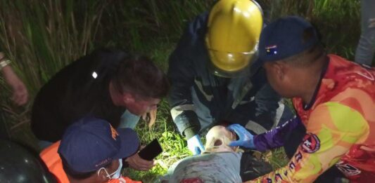 Comerciante casi pierde la vida en accidente
