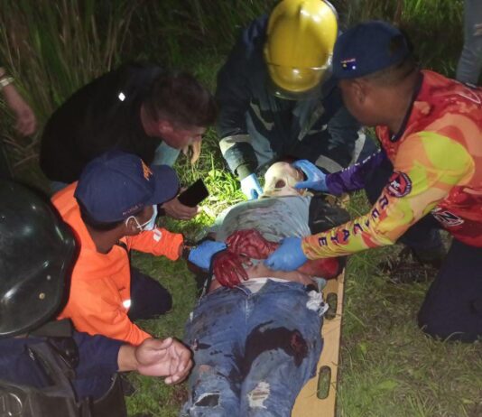 Comerciante casi pierde la vida en accidente