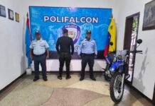 En Puerto Cumarebo detienen a «Heriberto» por resistencia a la autoridad