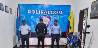 En Puerto Cumarebo detienen a «Heriberto» por resistencia a la autoridad