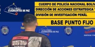 Detienen a Gregory por lesiones en Punto Fijo