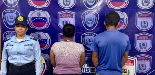 Incautan droga a pareja en Boca de Tocuyo