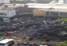 Doce heridos tras explosión de tubería de gas directo en Barcelona