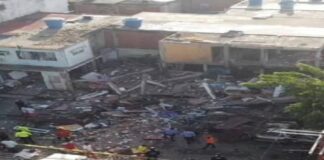 Doce heridos tras explosión de tubería de gas directo en Barcelona